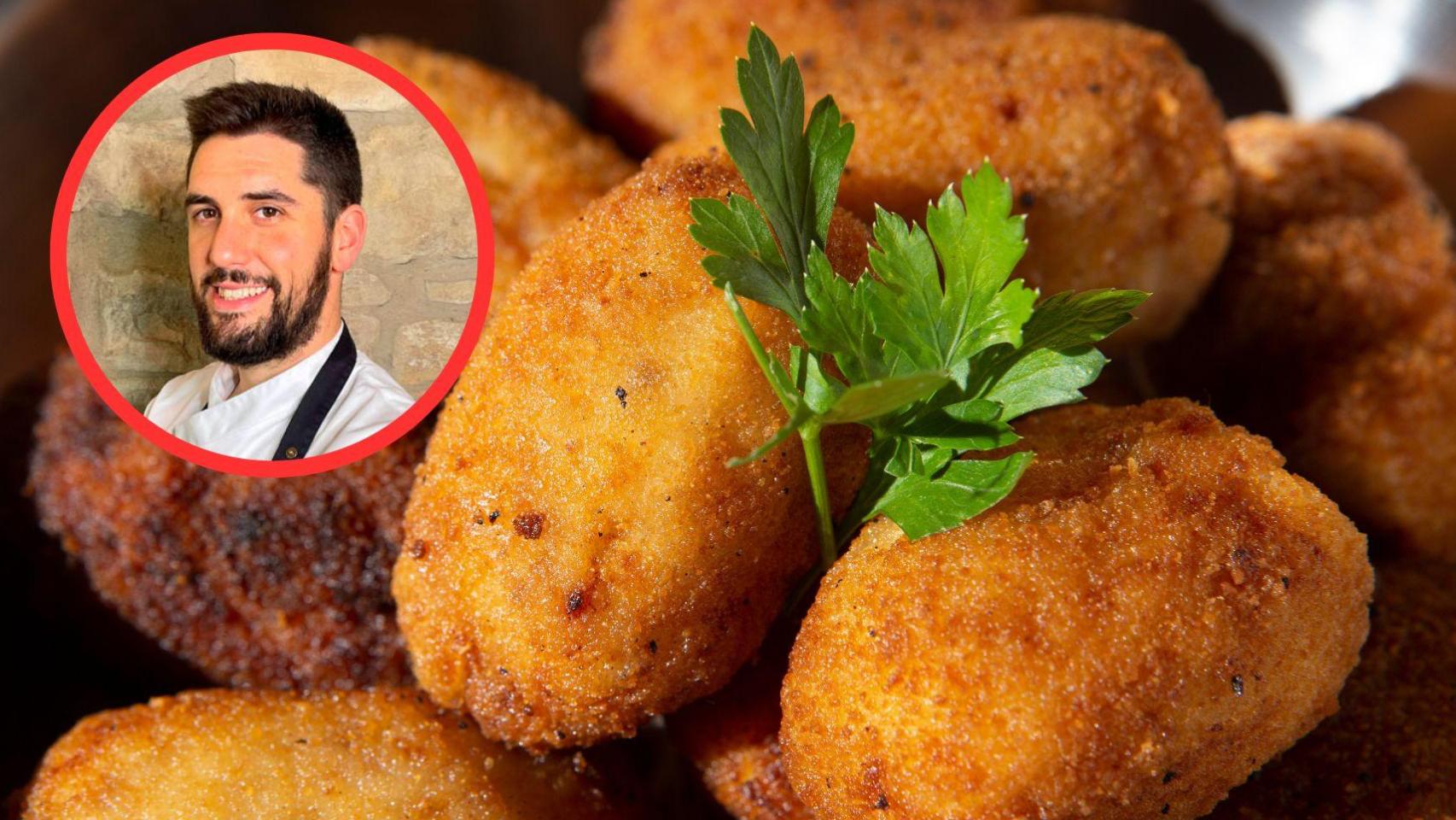 Eric Lahuerta y croquetas
