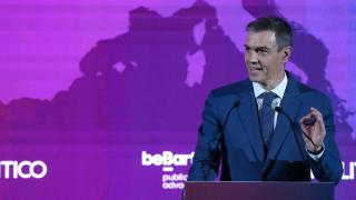 Pedro Sánchez durante el European Pulse Forum