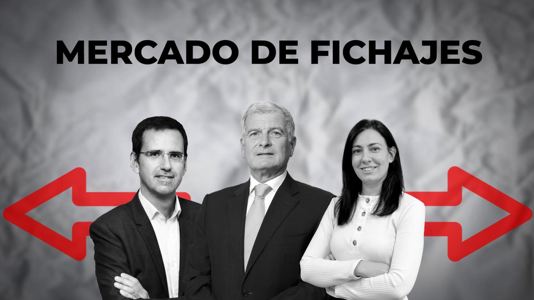 De izq. a dcha., Xavier Fàbregas (GVC Gaesco), Joao de Mello (Ercros) y Andrea Manerba (Lyreco) / CG