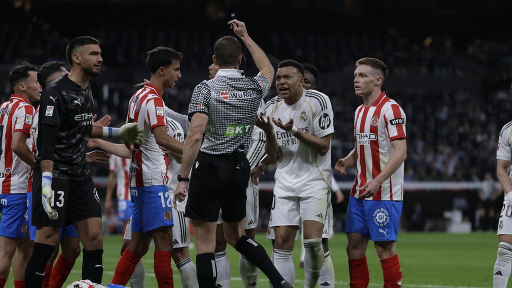 La tangana al Reial Madrid-Girona de la Lliga