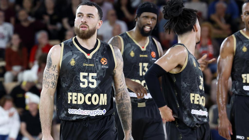 Mike James en el Barça de basket-AS Monaco de la Euroliga