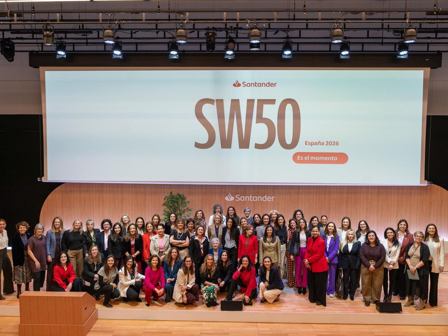 El programa Santander W50 España pone el foco en el liderazgo femenino
