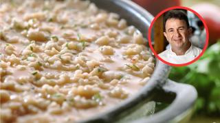 Martín Berasategui y arroz