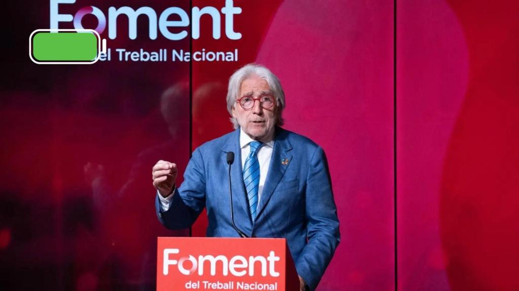 Josep Sánchez Llibre, presidente de Foment