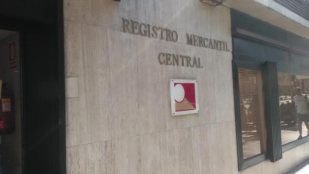 Façana del Registre Mercantil Central / EP
