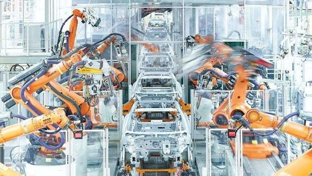Linea de montaje del nuevo Audi A1 en la planta de Seat de Martorell