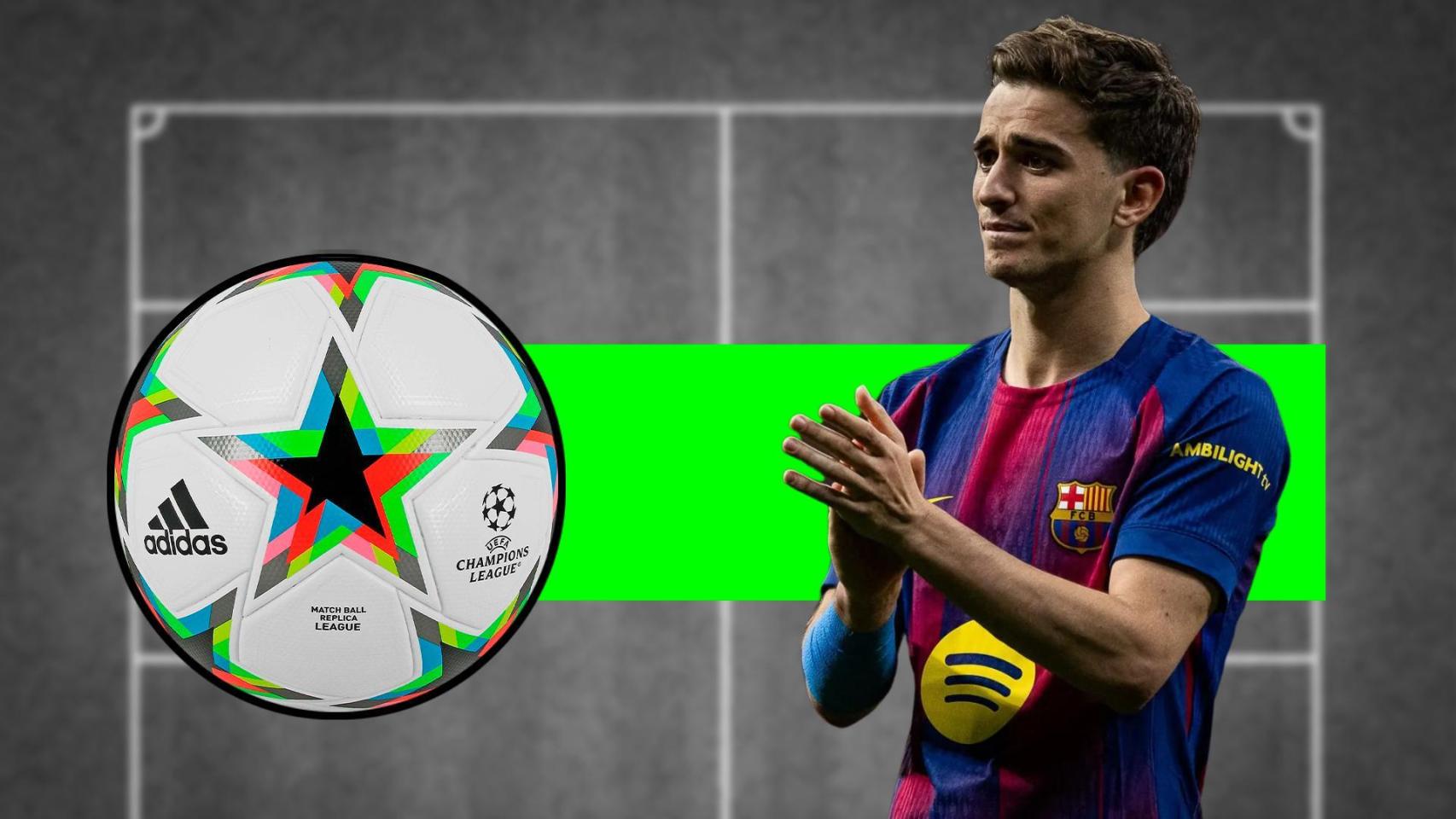 Gavi, MVP del Atlético de Madrid-Barça de Champions