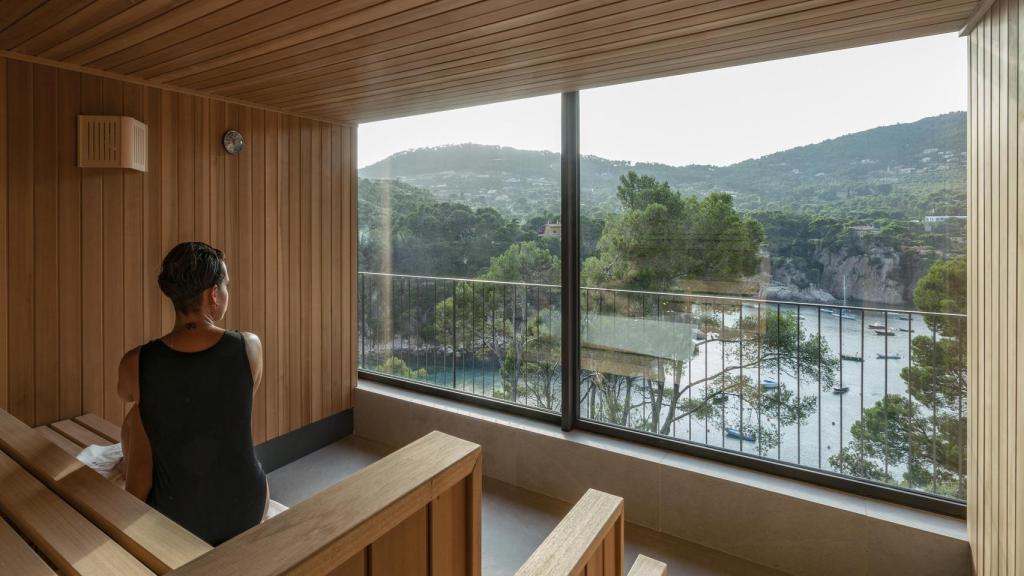 Sauna del Parador d'Aiguablava