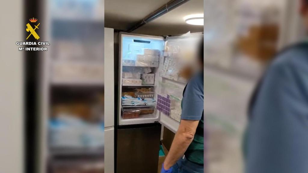 Productes confiscats a l'Operació Zlata