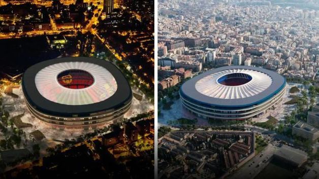 Les últimes maquetes del Spotify Camp Nou de Laporta: de dia i de nit
