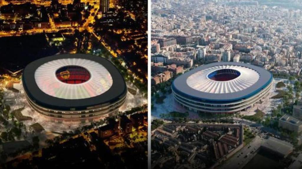 Las últimas maquetas del Spotify Camp Nou de Laporta: de día y de noche