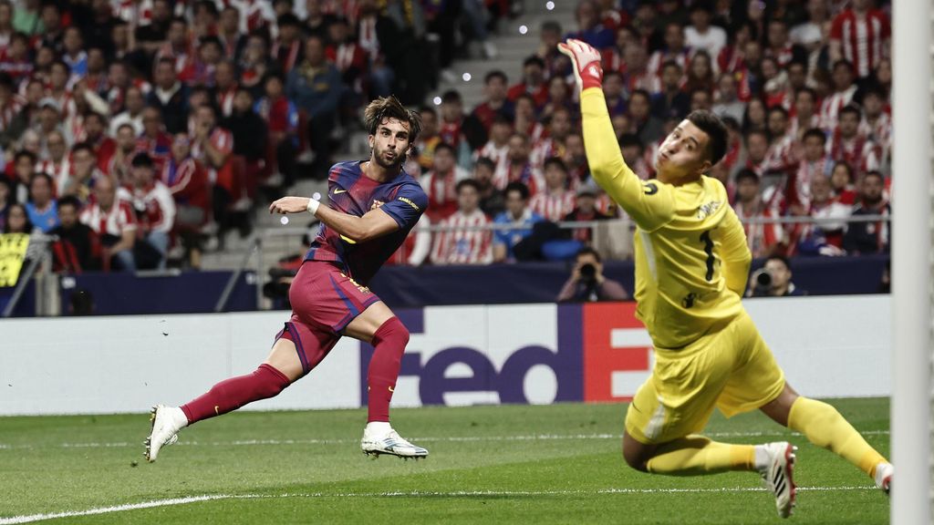 El golazo de Ferran Torres en el Metropolitano