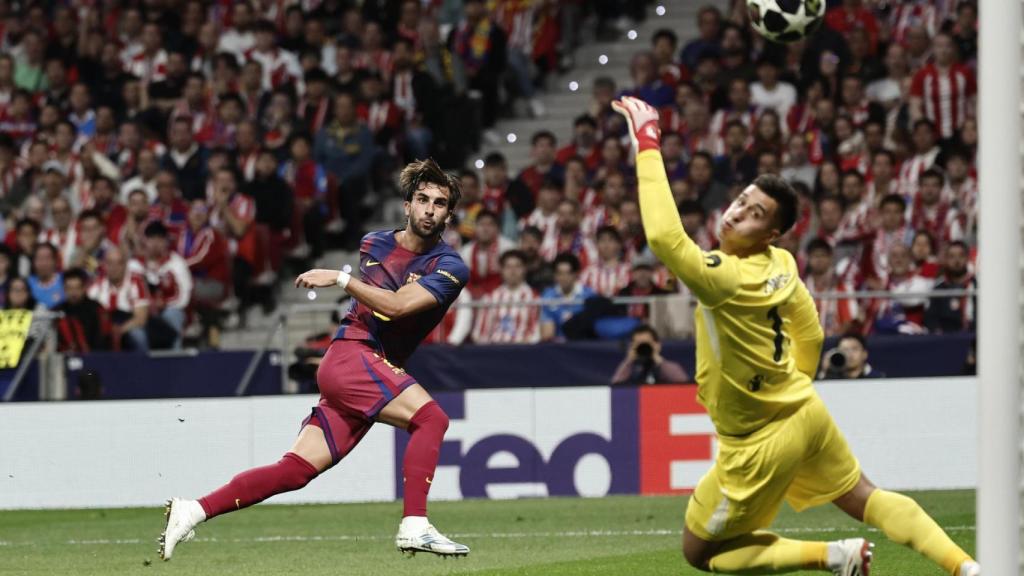 El golazo de Ferran Torres en el Metropolitano