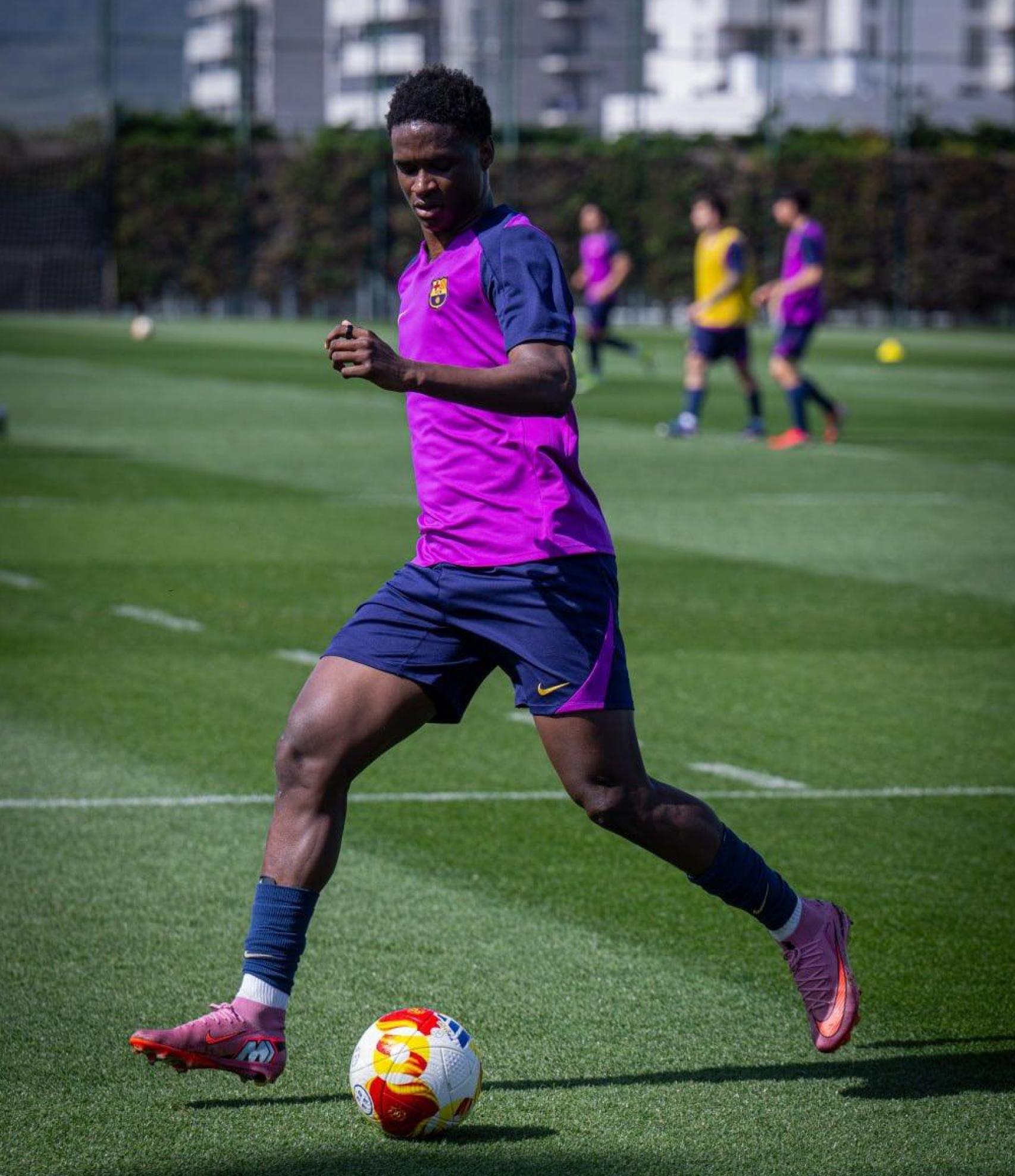Ibrahim Diarra vuelve a entrenarse con el Barça B