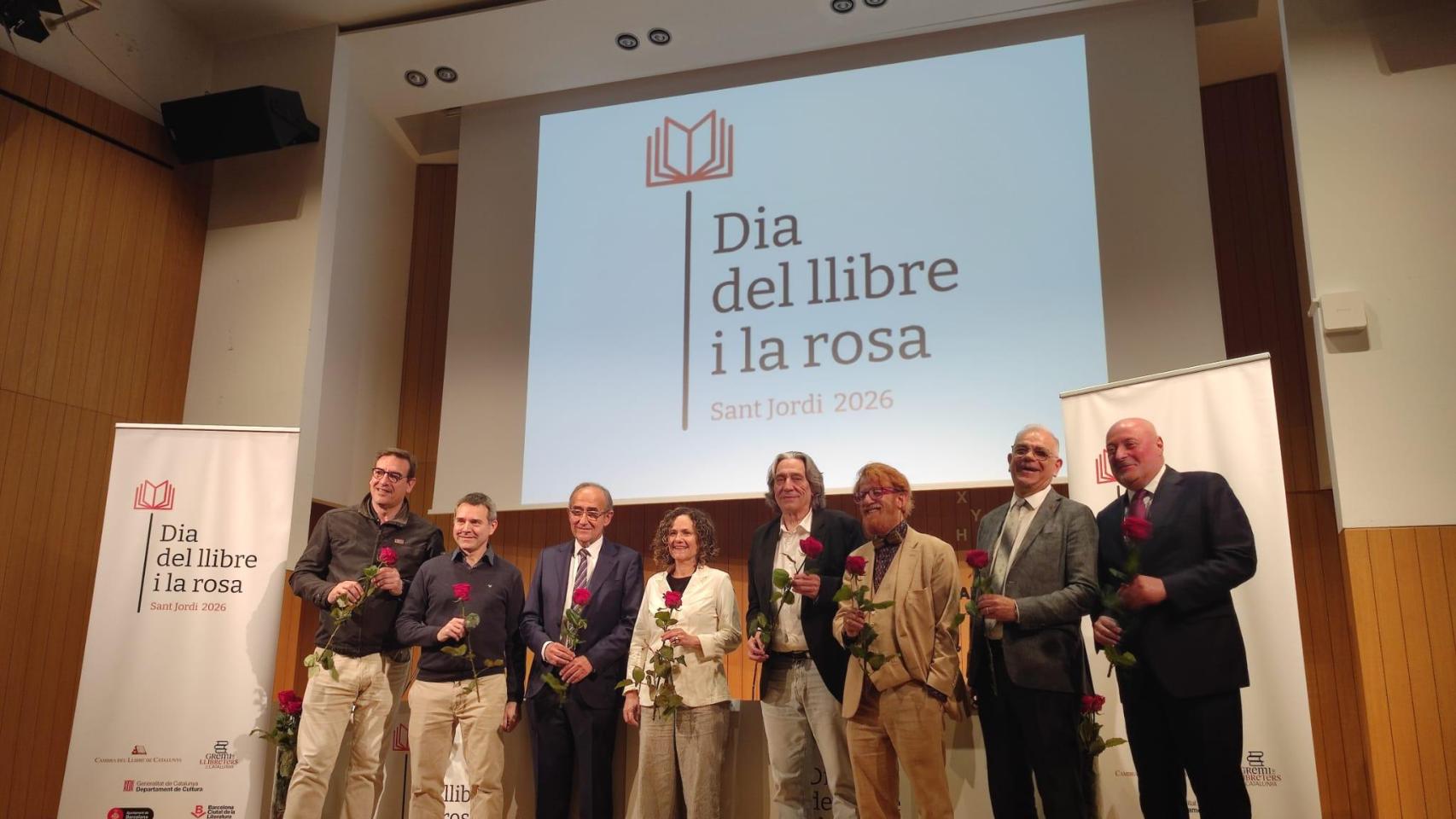 Rueda de prensa de la Cambra del Llibre para Sant Jordi