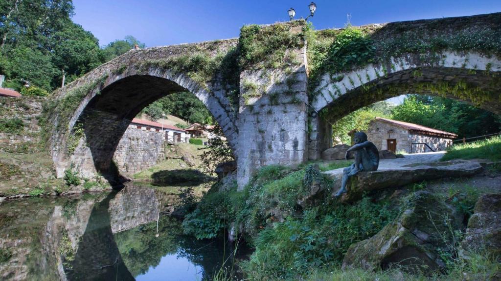 Vista del Pont Major de Liérganes