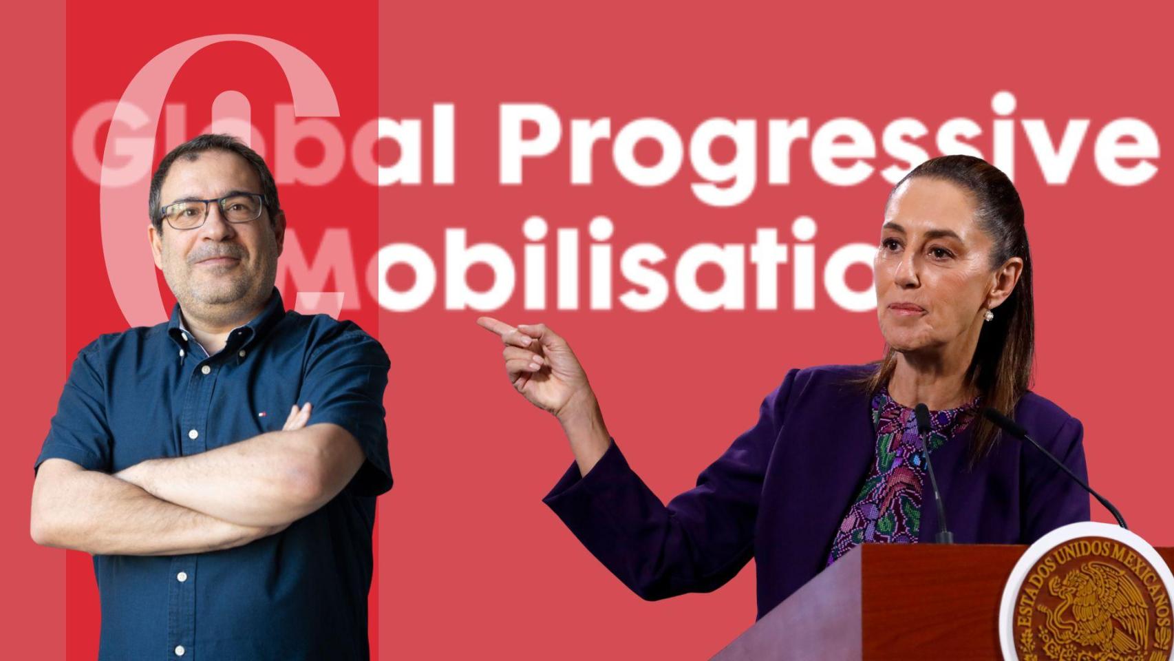 Alejandro Tercero opina sobre la presencia de dirigentes como Claudia Sheinbaum en la Global Progressive Mobilisation