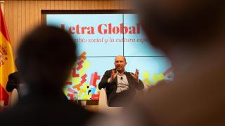 Carlos Granés, en el debate de 'Letra Global' en la Fundación Ortega-Marañón