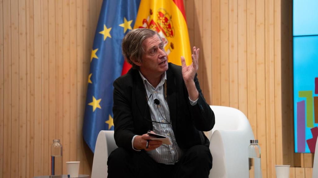 Javier Gomá, en la seva intervenció en el debat de 'Letra Global' a la Fundació Ortega-Marañón