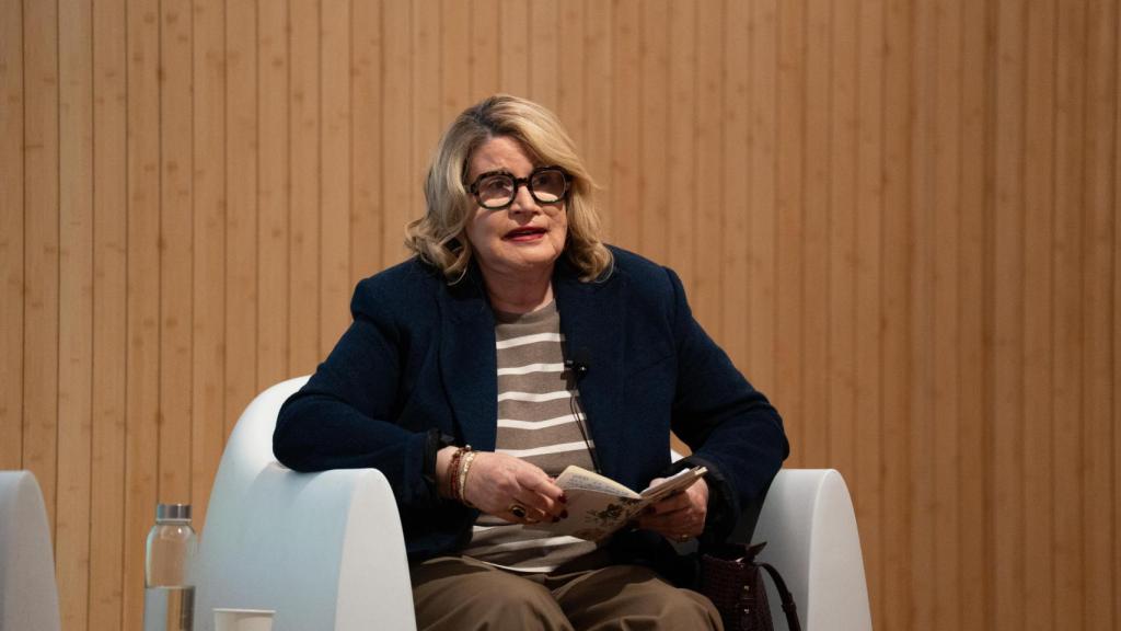 La crítica literària Mercedes Monmany, en el debat de 'Letra Global' a la Fundació Ortega-Marañón