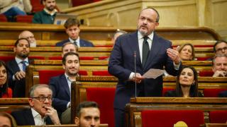 El líder del Partido Popular en Cataluña, Alejandro Fernández