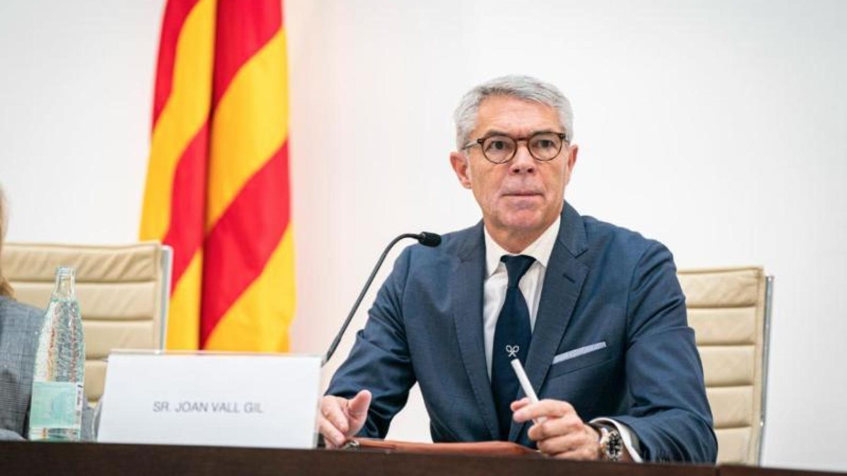 Joan Vall, presidente del Colegio de Censores Jurados de Cuentas de Cataluña