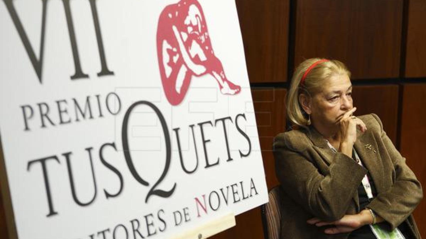 Beatriz de Moura, en unos premios de Tusquests