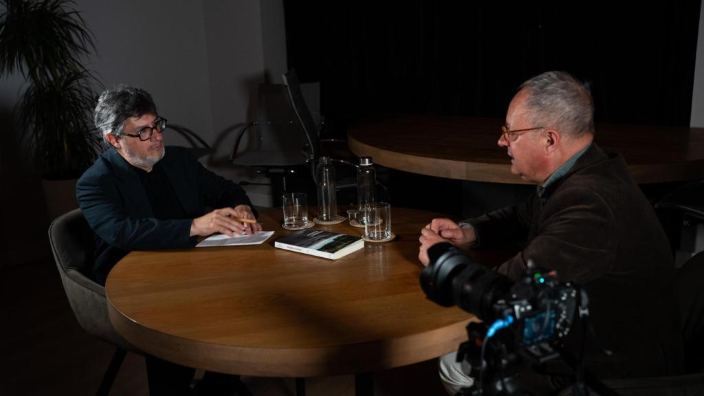 Manel Manchón i Jordi Ibáñez, en l’entrevista amb 'Letra Global'