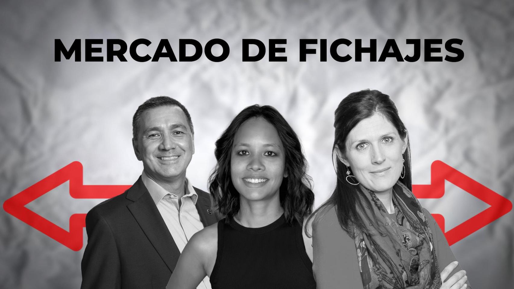 De izq. a dcha., Arturo Molina (Covestro), Ambra Ceratto (BizAway) y Marian Meeusen (Boehringer Ingelheim España) / CG