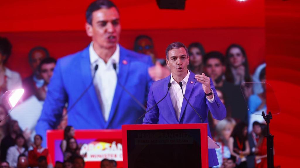 Pedro Sánchez en el Global Progressive Mobilisation en Barcelona