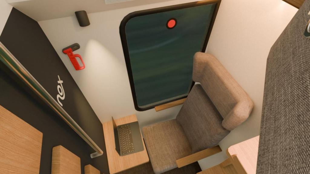 Cabina d'un tren Nox