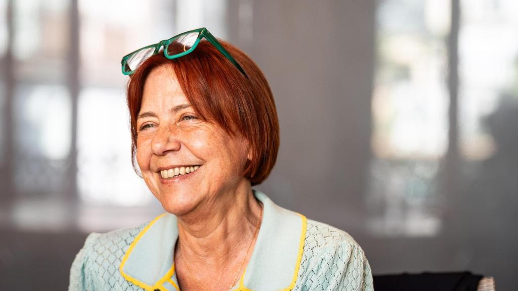 La escritora Carmen Domingo, en la entrevista con 'Letra Global'