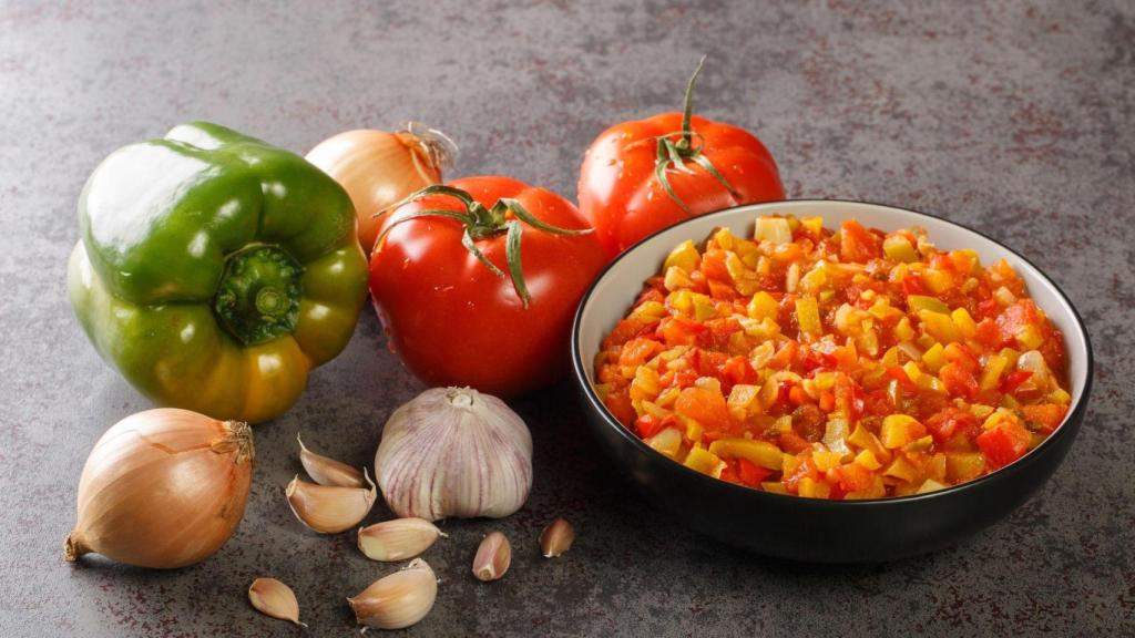 Ingredientes para un sofrito