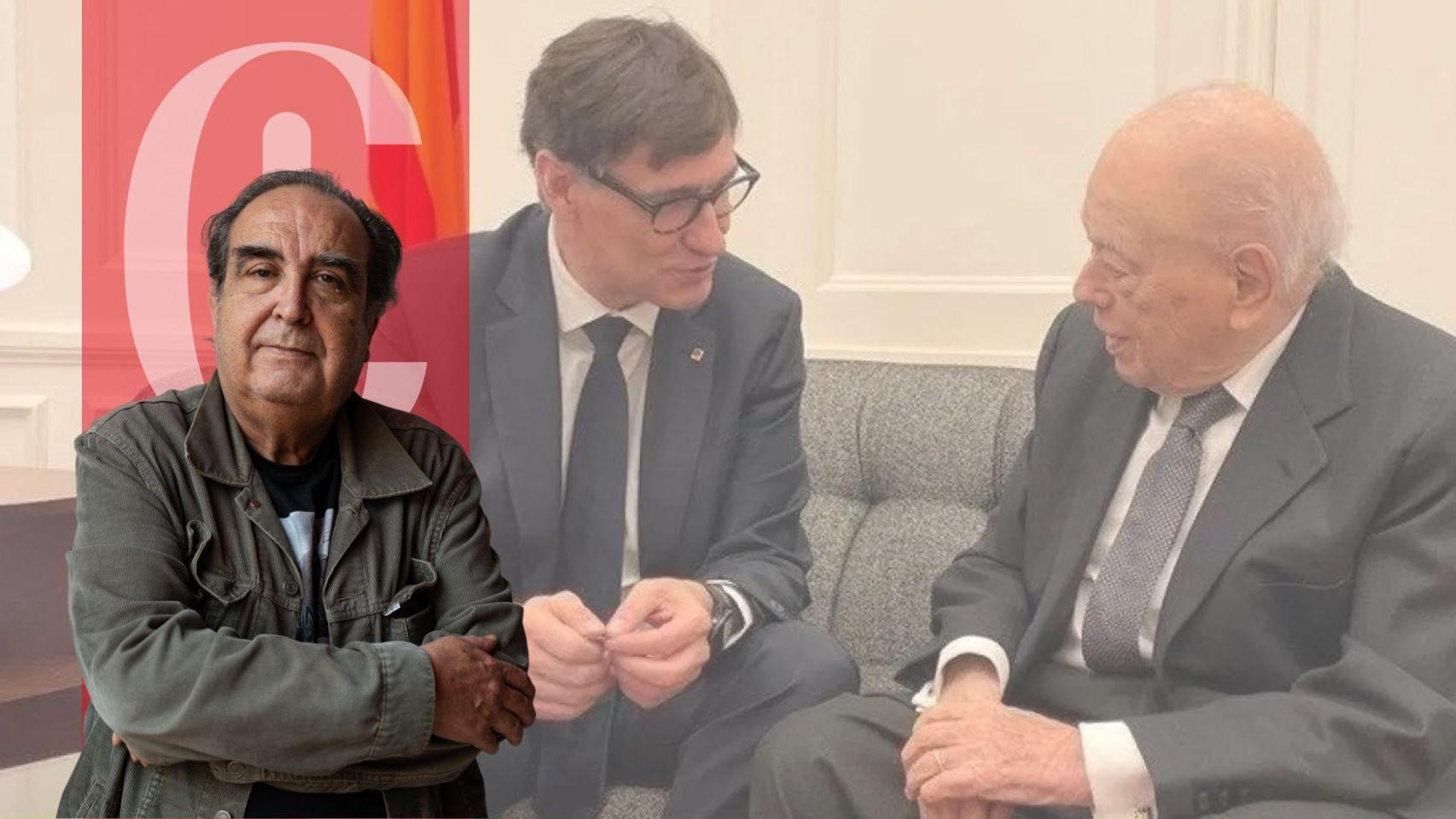 Ramón de España, Salvador Illa y Jordi Pujol
