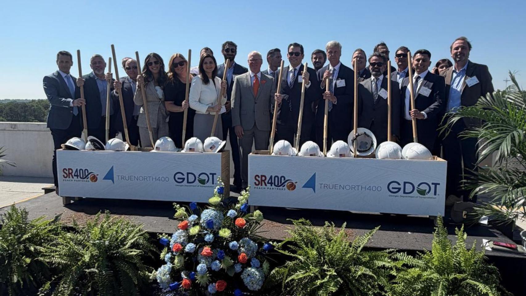 Representantes de ACS, Meridiam y Acciona