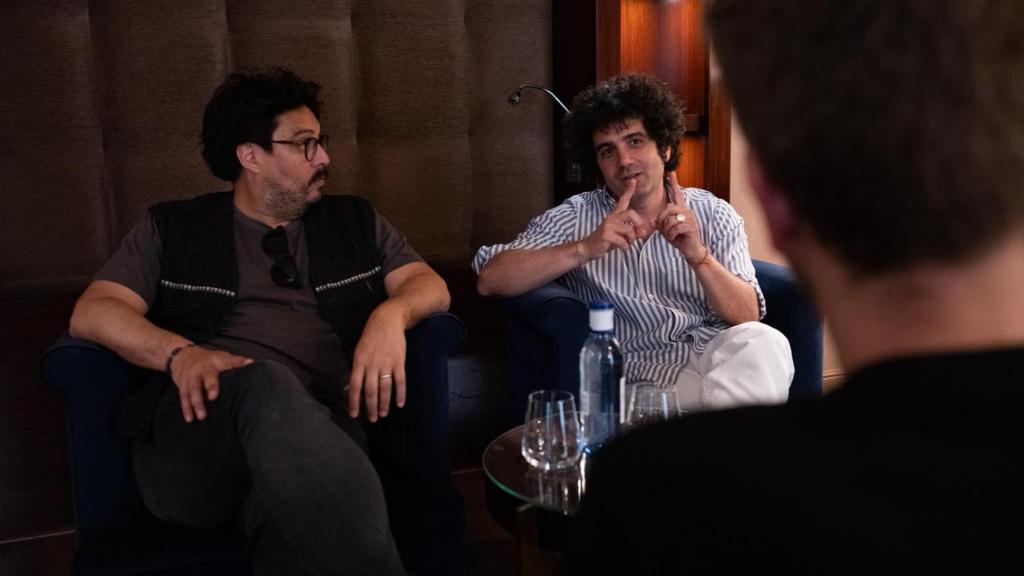 Entrevista a Andrés Salmoyraghi (d) i Rafael López Saubidet (i)
