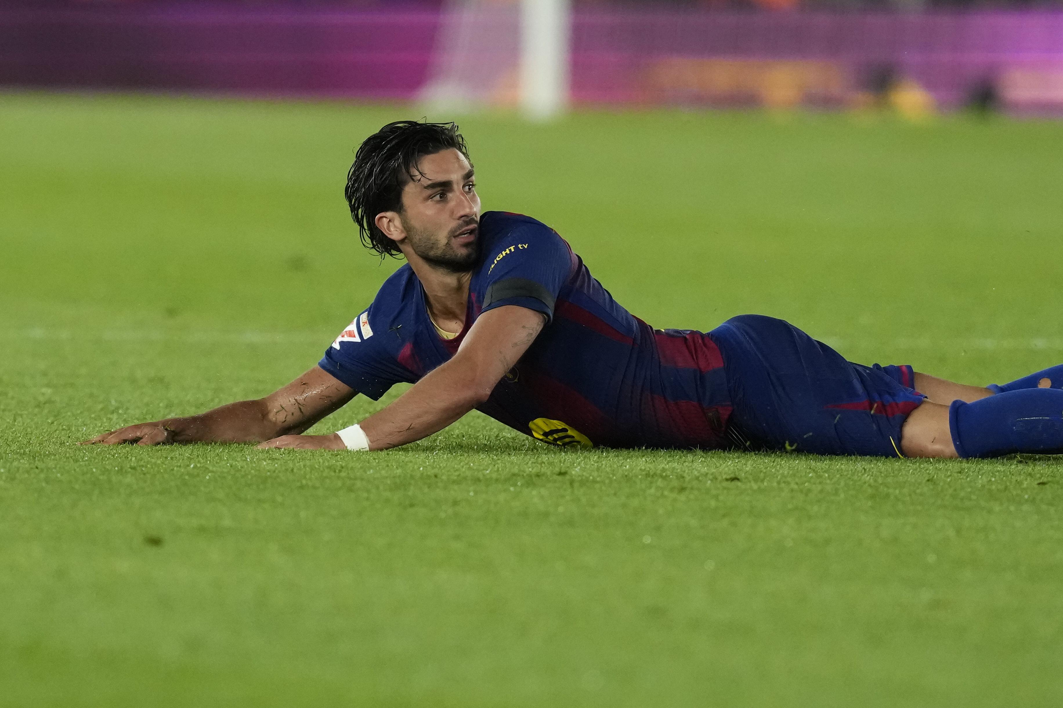 Ferran Torres, durant el partit Barça-Celta de Vigo