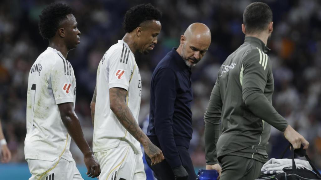 Eder Militao pateix una lesió al bíceps femoral durant el Reial Madrid-Alabès