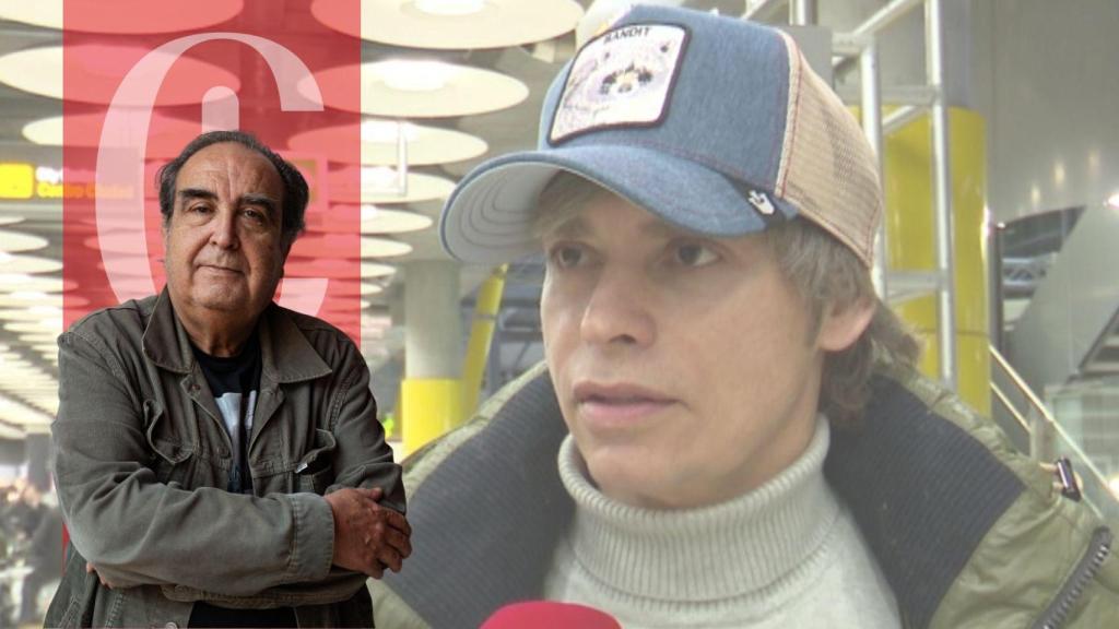 Ramón de España y el cantante Carlos Baute