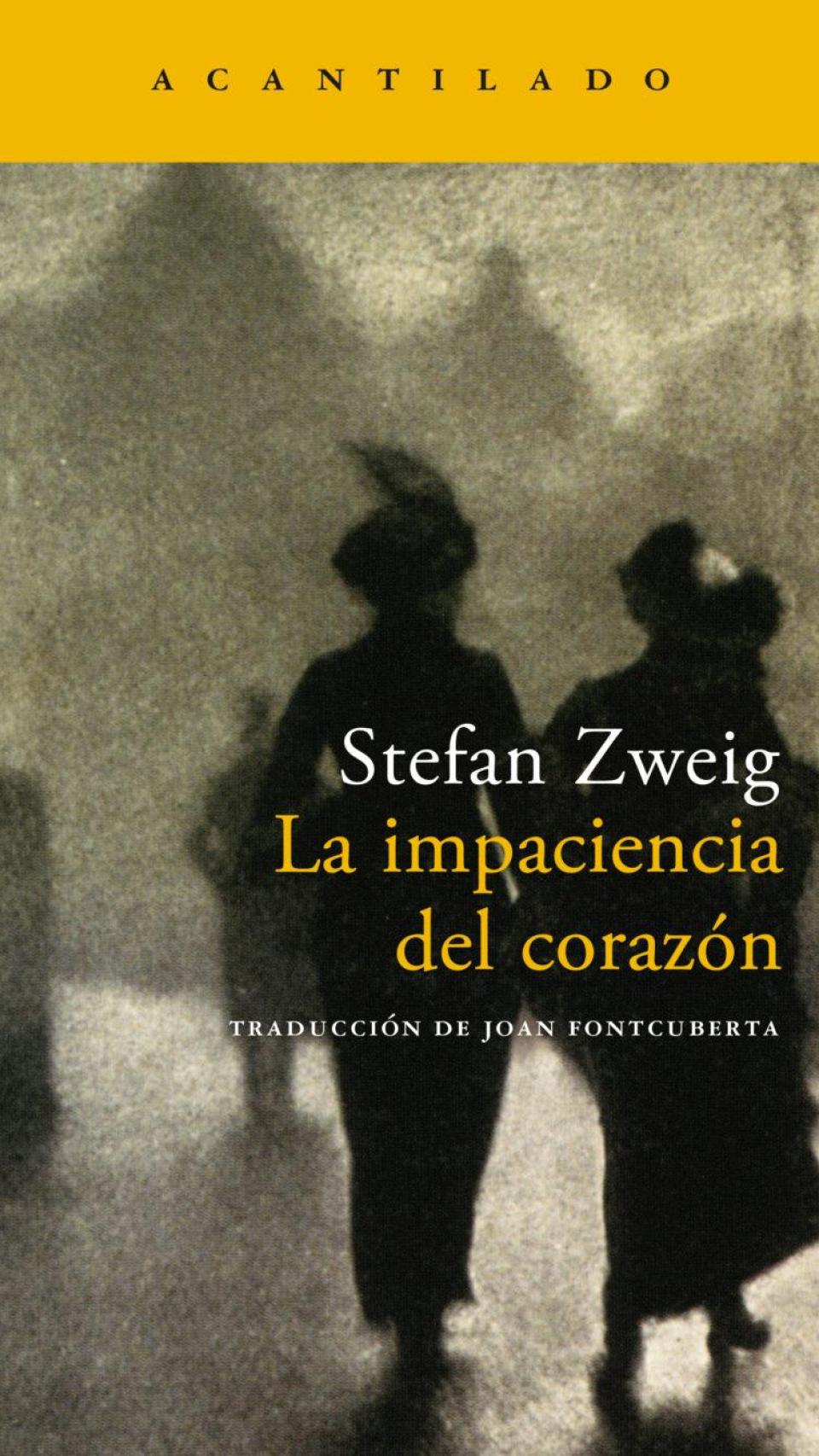 Portada del llibre de Zweig