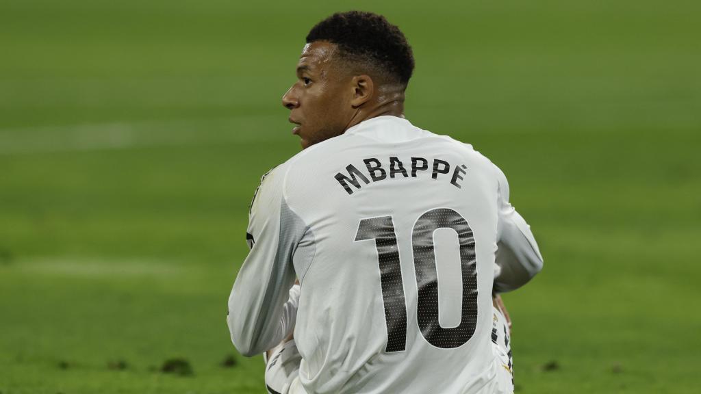 Kylian Mbappé, sobre la gespa al Betis-Reial Madrid