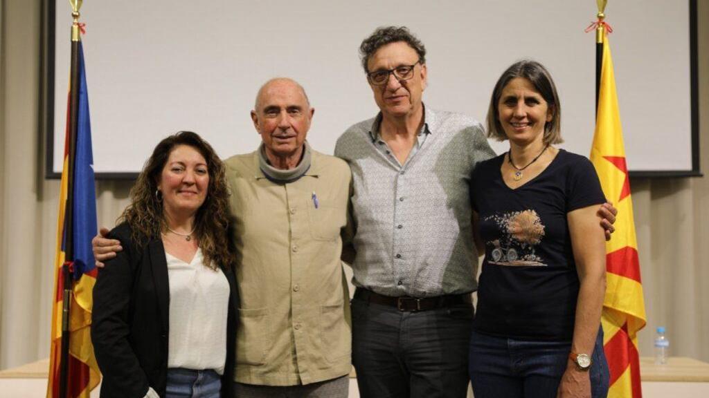 Blanca Currià, Lluís Llach, Josep Vila i Ariadna Heinz