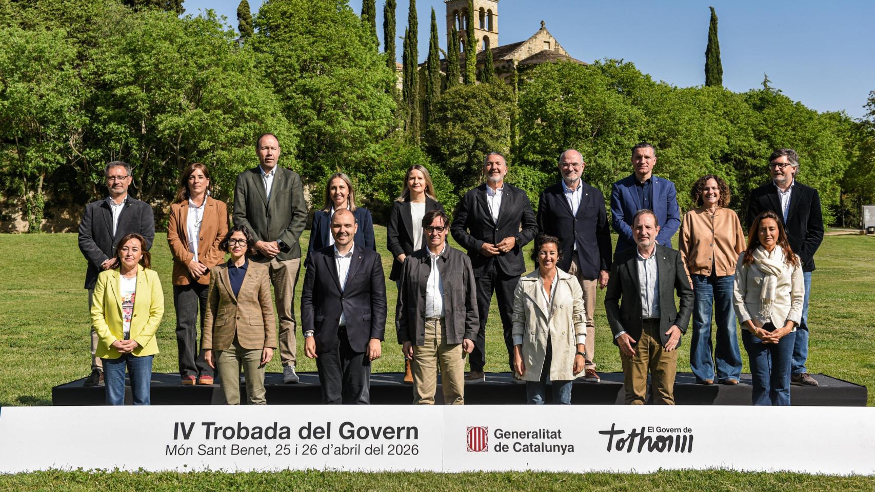El 'president' y los 'consellers' de la Generalitat de Catalunya asisten a la IV Jornada de Treball del Govern