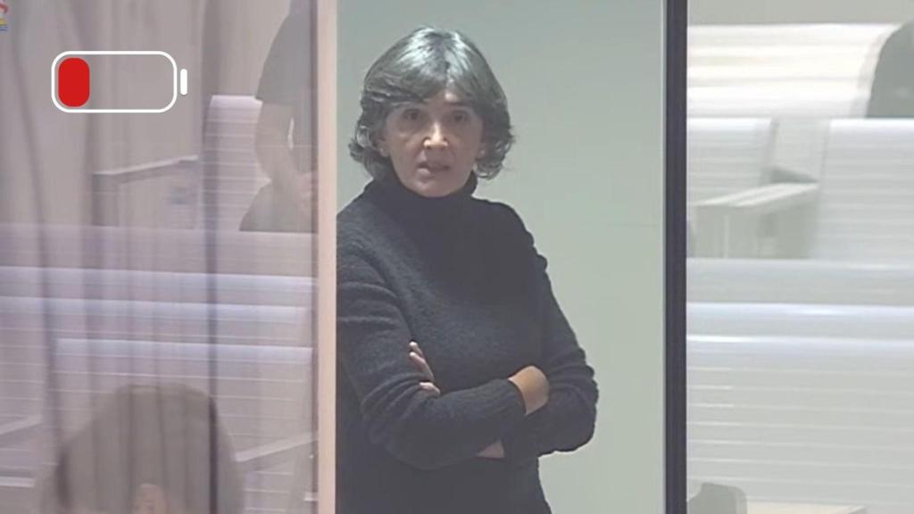 La terrorista de ETA María Soledad Iparraguirre 'Anboto', en un juicio por sus crímenes