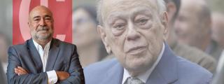 Xavier Salvador y una fotografía de Jordi Pujol