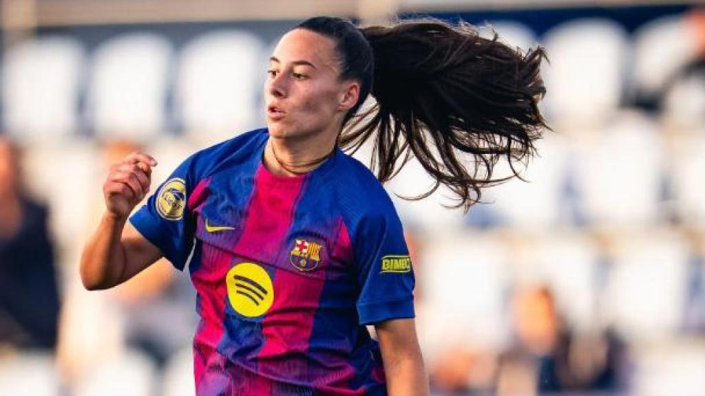 Rosalía Domínguez debuta amb el Barça Femení a la Lliga F