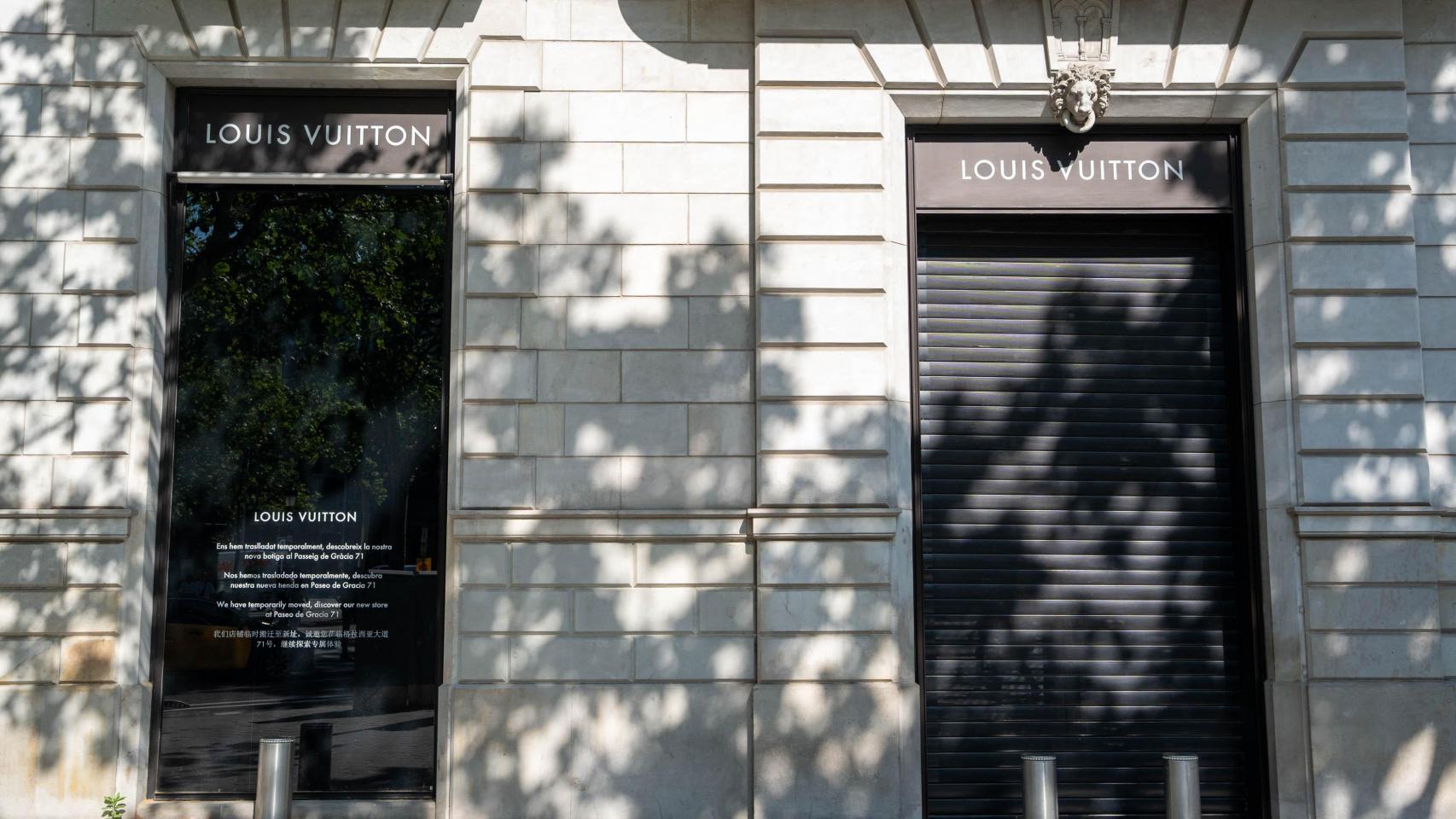 La 'flasghip' de Louis Vuitton, en paseo de Gràcia, 80