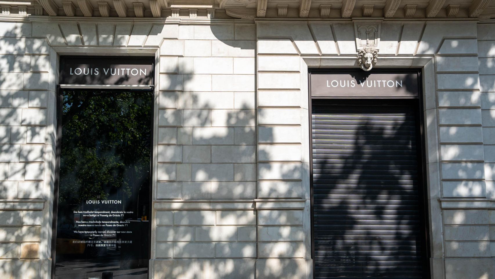 La 'flasghip' de Louis Vuitton, en paseo de Gràcia, 80