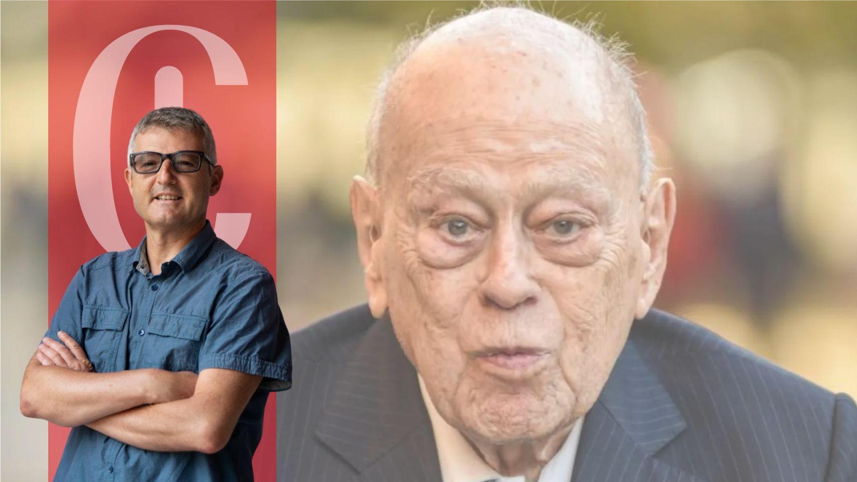 Joaquim Coll y el expresidente de la Generalitat Jordi Pujol