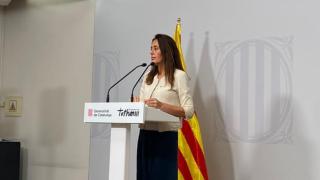 Esther Niubó, en rueda de prensa este martes